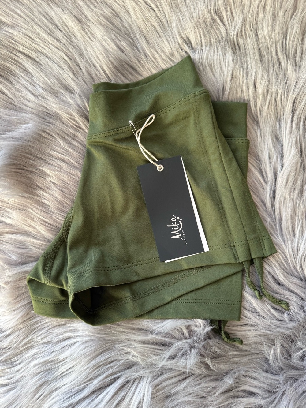Mika Yoga Lucia drawstring shorts
